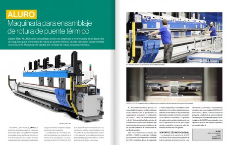 Aluro's innovative Aluroller EVO has been featured in the leading industry publication: The Windows & Doors Magazine!